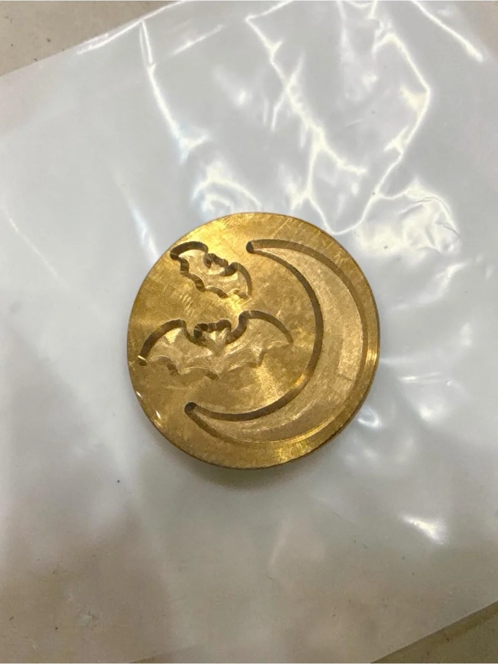 Set of 9 Wax Seal Stamps Brass Heads 3 Wood Handles Wedding Invitations